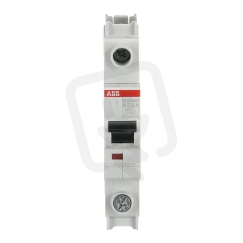 S201MR-K0,5 jistič char. K Icu: 10kA 0,5A 1p UL 1077 ABB 2CDS271437R0157