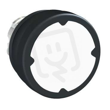 Schneider ZB4BC180 Ovládací hlavice stiskací, bílá,bez symbolu