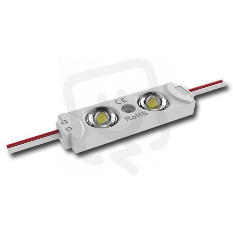 LED modul 2x SMD2835, 0,72W, 12V, 60mA, 6550K, 160°, IP65 MCLED ML-211.001.51.0