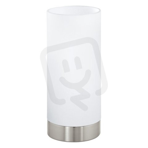 Stolní svítidlo DAMASCO 1 1xE27 matný nik/bílá 60W IP20 EGLO 95775