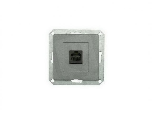 Zásuvka komunikační 8 pin PREMIUM 1 PC M-G GREENLUX GXKP448