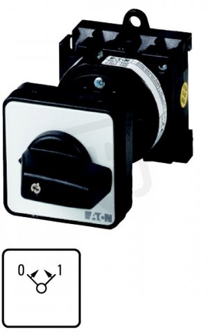 Eaton 91064 Spínač zapnuto/vypnuto, 1-pól, 20A T0-1-15366/Z