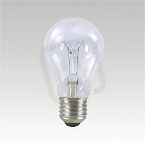 Průmyslová otřesuvzdorná žárovka AGR 240V A55 100W E27 CLEAR NBB 337005010