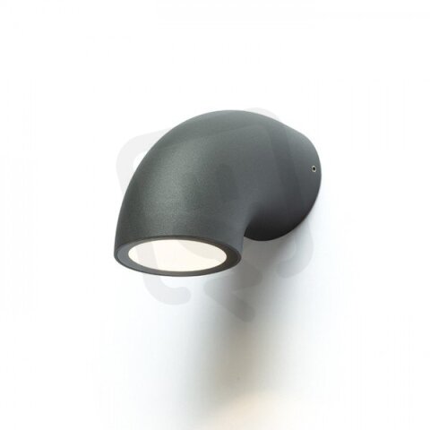 PIPER nástěnná antracitová 230V LED 6W IP54 3000K RENDL R13560