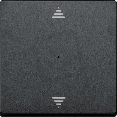 Kryt pro 1-násobný tlač. modul, šipky, Antracit,System M SCHNEIDER MTN625514