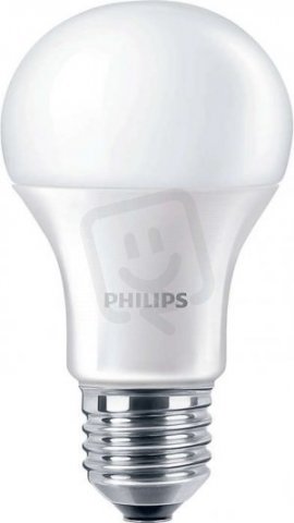 Philips LED žárovka E27 9.5-60W A60 840 220° 806lm