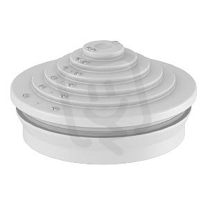 OBO EDVS M32 LGR Těsnění násuvné IP54 M32 světle šedá Polyetylén PE