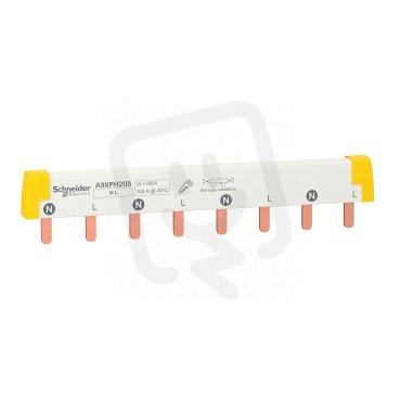 ACTI 9 propojovací lišta 2P 100A 8 modulů SCHNEIDER A9XPH208