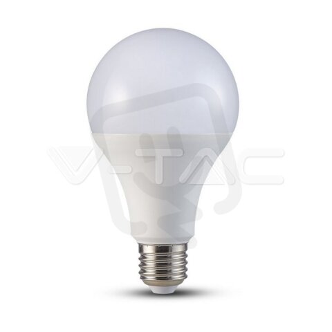 A80-E27-20W-Plastic Bulb- LED by samsung-4000K 5 years warranty, VT-233 SKU238