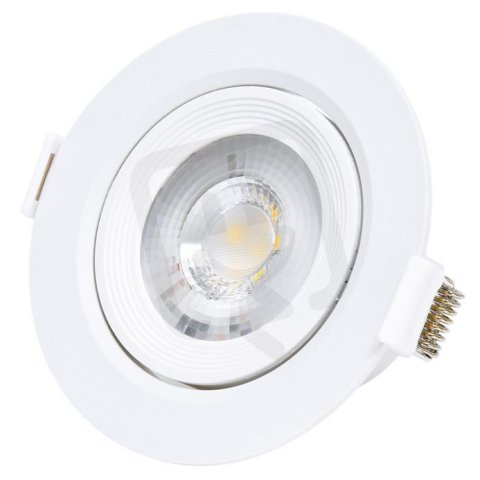 SMD kruh výklopný 5W, IP20, 500lm, 2700K ECOLITE LED-DLR-5W/2700
