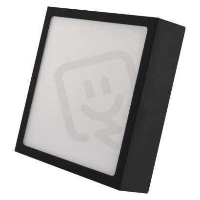 LED přisazené svítidlo NEXXO, čtvercové, černé, 12,5W, se změnou CCT