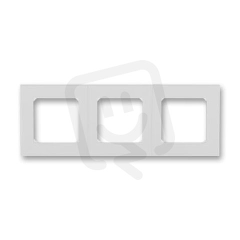 LEVIT Trojrámeček šedá/bílá ABB 3901H-A05030 16