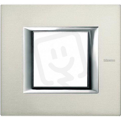 Legrand HA4802XC BTAX RÁMEČEK 2M HLIN.BROUŠENÝ