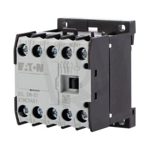 DILEM-01(230V50/60HZ) Malý stykač 4kW 3pól+1V 230V/50Hz 230V/60Hz Eaton 051114