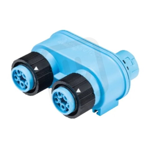 rozvodný blok RST16I5V 2P1 TGVGH BL, 1/3, modrý WIELAND 46.050.1253.9
