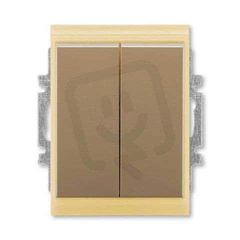 ABB Element 3558E-A52940 25 Přepínač dvojitý střídavý,řazení 6+6,IP44