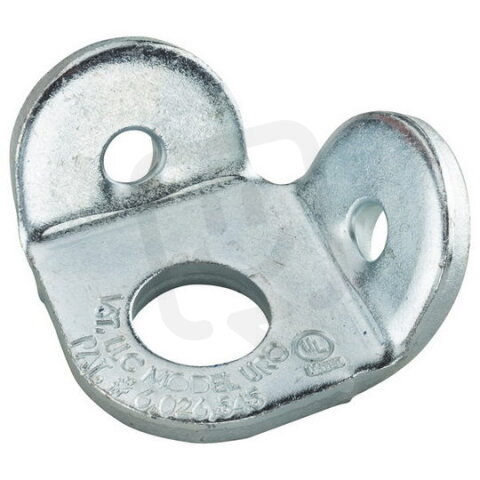 Univerzální zádržná spona, ocel, galvanicky pokoveno, #12, #18, #36, 11 mm otvor