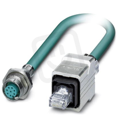 VS-M12FSBP-PPC/ME-94C-LI/2,0 Osazený kabel Ethernet 1413599