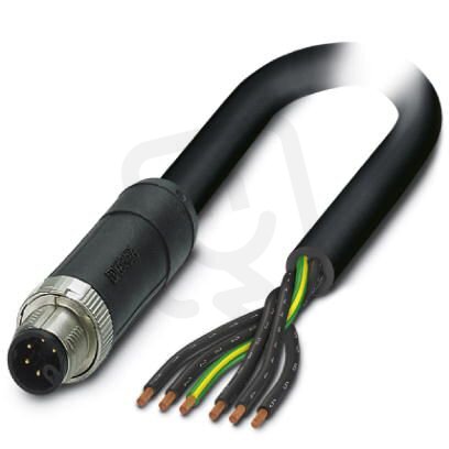 SAC-6P-M12MSM/10,0-PUR PE Napájecí kabel 1414961