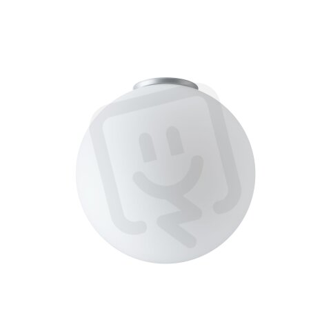 Přisazené LED svítidlo se skleněným stínidlem STYX 4 27W IP65 DALI 4K stříbro