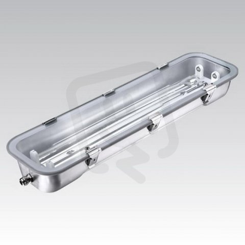 Průmyslové zářivkové svítidlo NBB PRIMA 218 STAINLESS 304 EVG PAR IP66