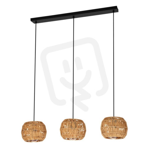 Závěsné svítidlo SHELDON E27 120W IP20 černá EGLO 44144