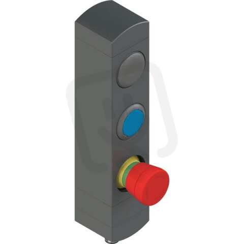 Ovládací jednotka BN 3 prvky (konfigurace A70) 1NO, Konektor M12,12 pólů, IP65