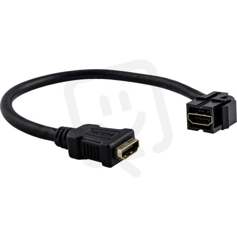 Modul keystone HDMI flex (jack/jack), černá SCHNEIDER MEG4583-0002