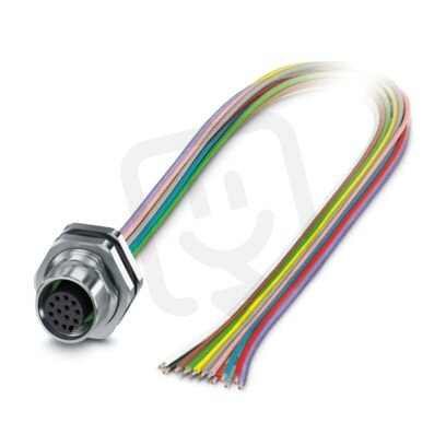 Přístrojový konektor zezadu stěny SACC-DSI-M12FS-8P-M16XL/0,5X 1238887