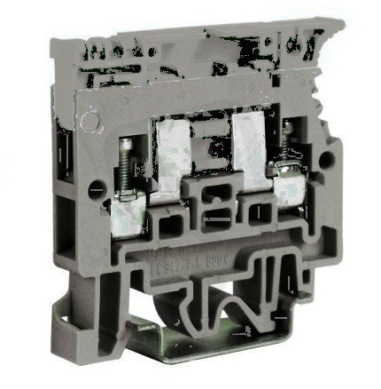 Pojistková svorka SFR.4 šedá (bez propojení) MOREK SF900GR