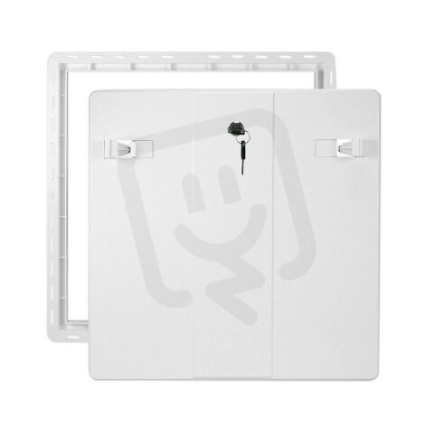 Dvířka revizní bílá se zámkem 500x500 mm HACO HC0122