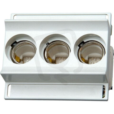 214903014 Fuse-link base D02, 3-pole wit