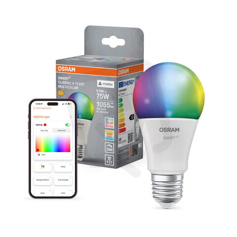 SMARTMATA759,5W/827230VRGBWFRE27FS1OSRAM
