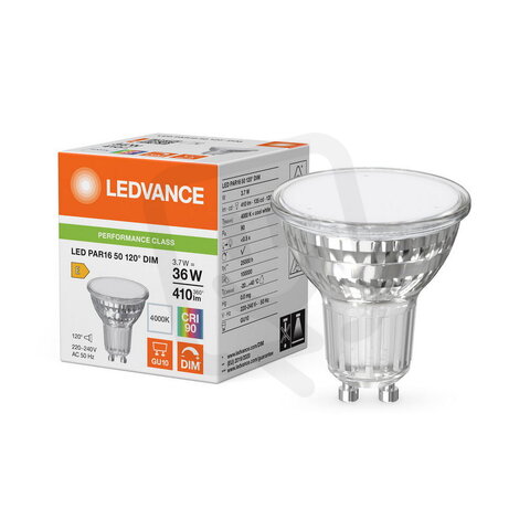 Světelný zdroj LED PAR16 DIM P 3.7W 940 GU10 LEDVANCE 4099854786433