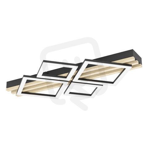 DL LED SCHWARZ/HOLZ L720 CEMBRANO