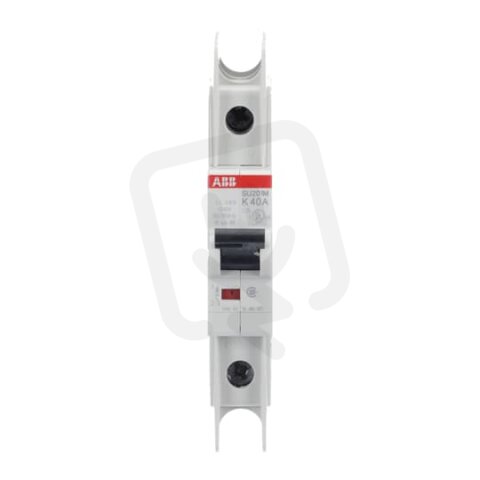 ABB SU201M-K40 jistič char. K 10kA 40A 1P  dle UL489 a CSA 22.2 No. 5