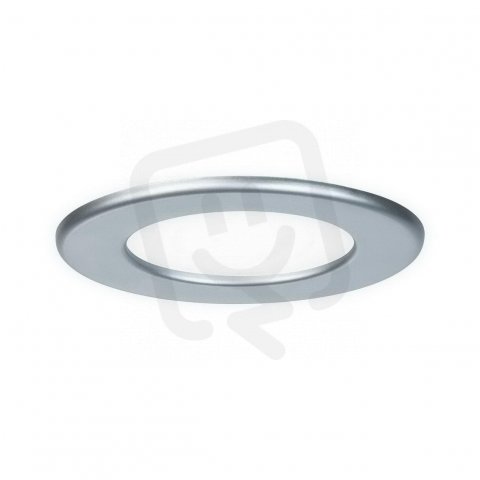 Zápustný LED panel kulatý 6W 4000K matný chrom IP44 920.70 PAULMANN 92070