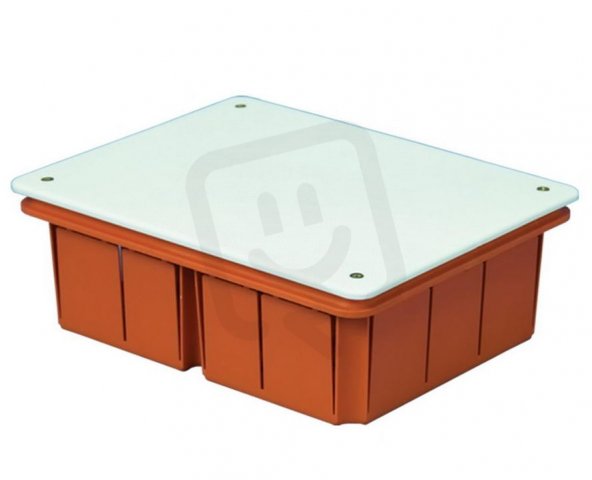 Krabice OL 196 x 152 x 70 pod omítku IP 30, s víčkem a šrouby MALPRO OLM 10005