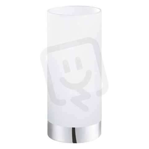 Stolní svítidlo DAMASCO 1 1xE27 chrom/bílá 60W IP20 EGLO 95776