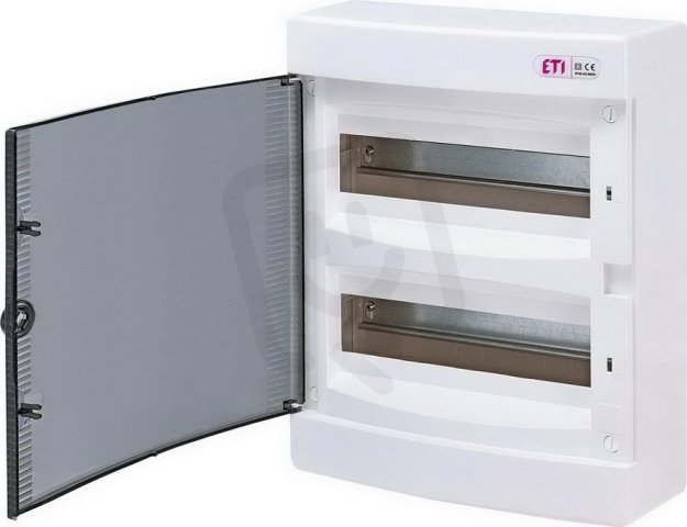 Nástěnná rozvodnice ECT24PT 24M (2x12) IP40 ETI 001101003