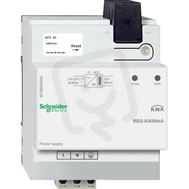 KNX napájecí zdroj REG-K/640 mA SCHNEIDER MTN684064