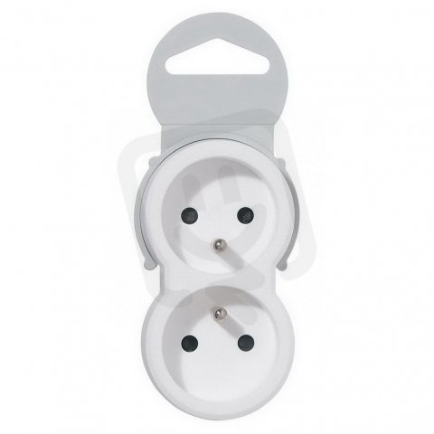ADAPTÉR ČELNÍ 2X2P+T 16A,BÍLÁ LEGRAND 050638