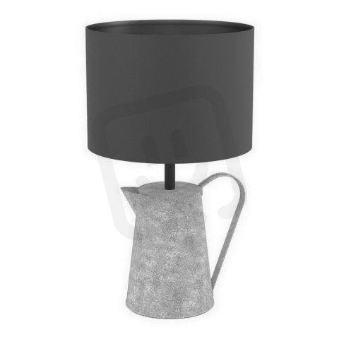 Stolní svítidlo KENSAL 1xE27  betonový vzhled/černá 40W IP20 EGLO 43642
