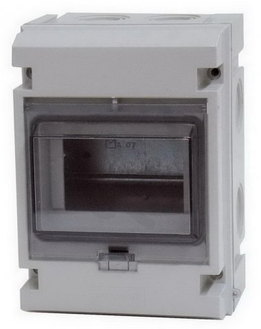 Jističová skříňka s krytem pro 5 modulů, IP55 SCHRACK IM009020--