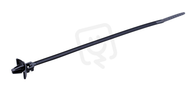 Vázací páska s příchytkou černá 140 x 3,5 mm (100 ks) CIMCO 181850