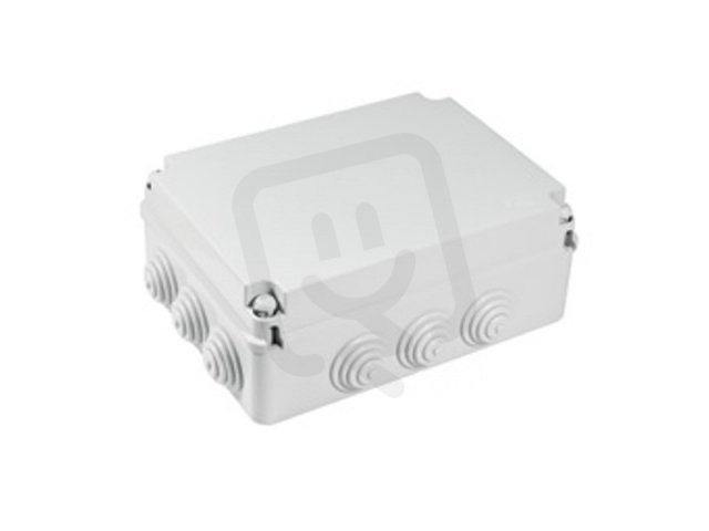 Krabice GW44010 s vývodkou IP55 380x300x120