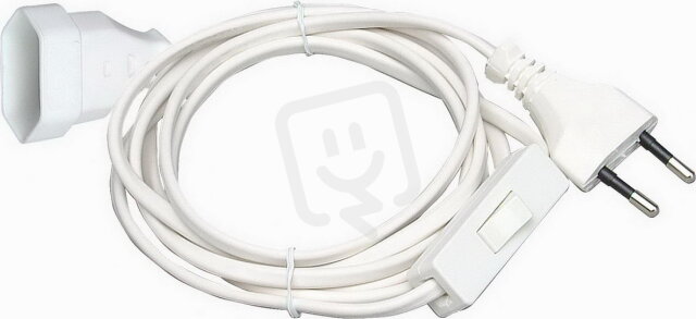 Prodlužovací kabel s Euro vidlicí a Euro