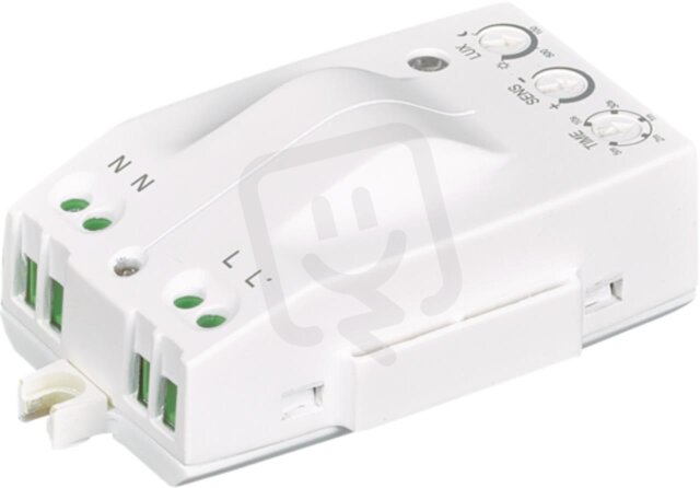 Detektor pohybu HF 230V AC, 360°, 10 m, pro zapuštěnou montáž NIKO 351-27360