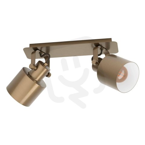 Bodové svítidlo SOUTHERY 2xE27 krémová-zlatá/bílá 80W IP20 EGLO 43818