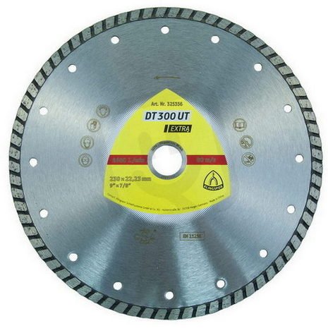 Kotouč diamantový turbo DT300UT 125x22,2 KLINGSPOR KLD325354